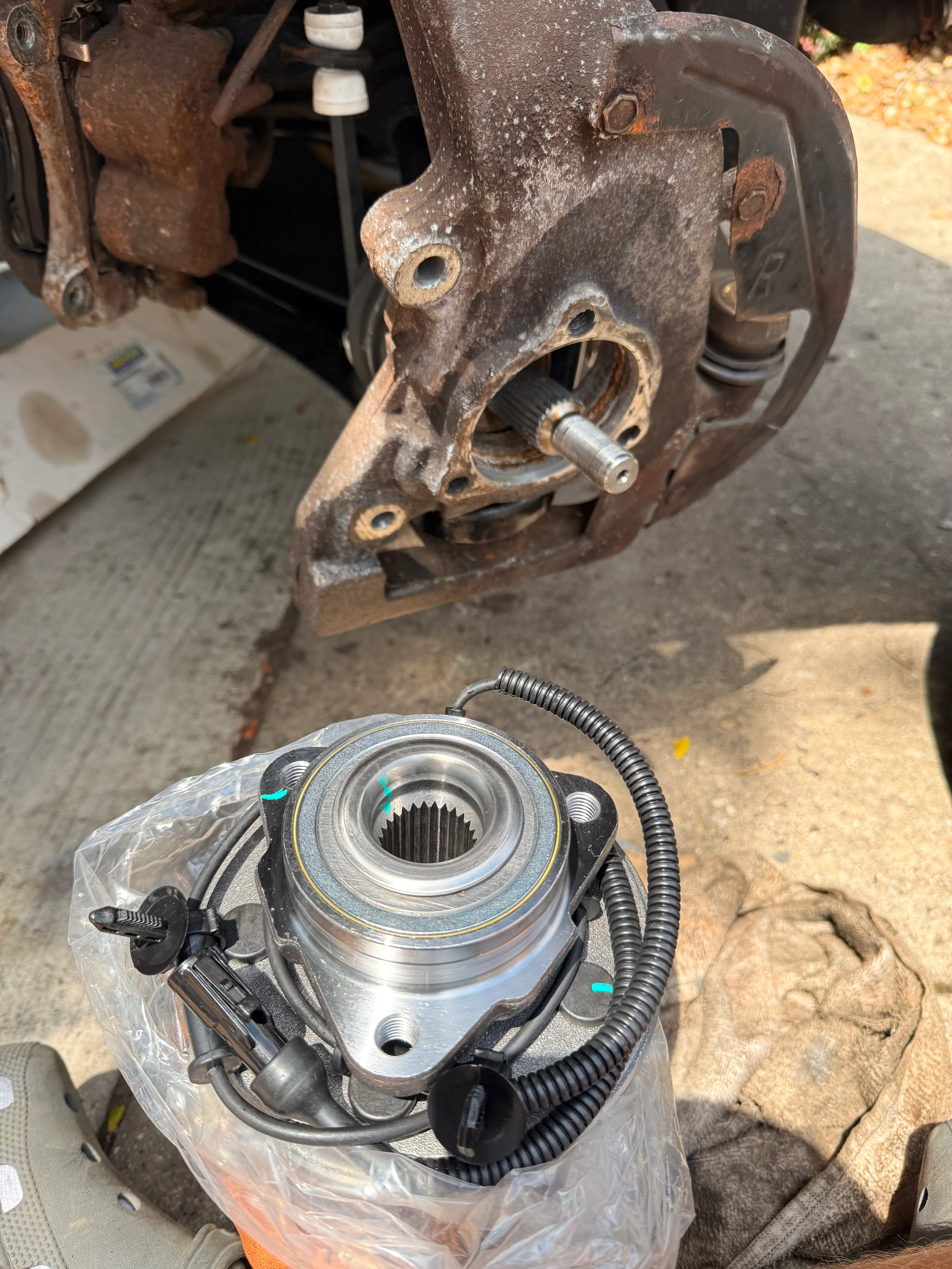 New hub with ABS