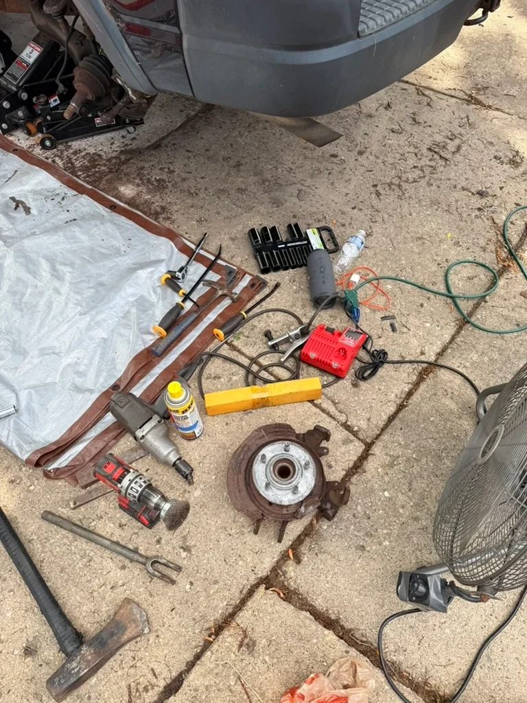 Tools and bearing